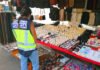 La Policía Nacional ha detenido en Denia a dos personas por la venta de productos falsificados