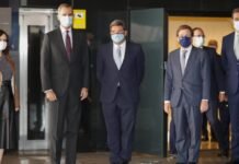 Díaz Ayuso asiste a los Premios Autónomos del Año de ATA, presidido por el Rey de España