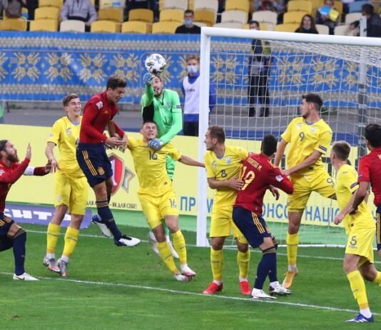 España cae en Kiev ante Ucrania tras casi dos años sin derrotas