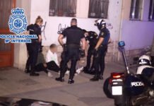 La Policía Nacional ha detenido a cinco personas por diferentes robos con violencia ocurridos el fin de semana en Alicante