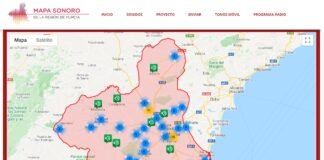 Un mapa interactivo difunde más de 500 sonidos representativos de la Región de Murcia