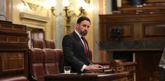 Discurso de Abascal en la moción de censura: «Quien apoye a este gobierno tendrá que responder ante los españoles»