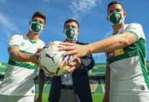 El Elche C.F. presenta oficialmente a Iván Marcone y Emi Rigoni en el Martínez Valero