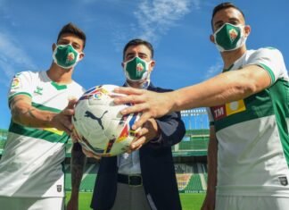 El Elche C.F. presenta oficialmente a Iván Marcone y Emi Rigoni en el Martínez Valero