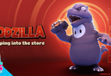 Godzilla se convierte en alubia en Fall Guys: Ultimate Knockout a partir del 3 de noviembre