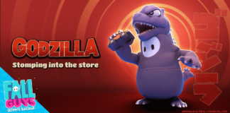 Godzilla se convierte en alubia en Fall Guys: Ultimate Knockout a partir del 3 de noviembre