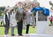 Los Reyes de España presidieron el acto de reconocimiento de Somao como Pueblo Ejemplar de Asturias