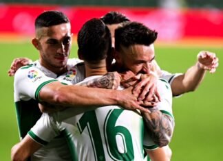El Elche buscará este domingo en Sevilla frente al Betis su tercera victoria consecutiva fuera del Martínez Valero