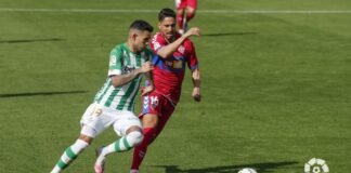 El Elche cae 3-1 en el Benito Villamarín frente al Betis
