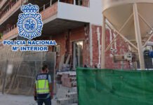 La Policía Nacional detiene en Elche a una persona que se disfrazó de albañil para robar en una obra