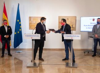 Murcia moviliza 37.000.000 de euros para el Plan de Rescate del sector hostelero