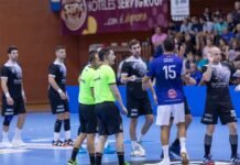 El Balonmano Benidorm vuelve a casa cuando viajaba hacia Irún por covid en el Bidasoa