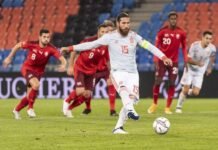 España se complica la vida frente a Suiza en sus aspiraciones en la Liga de Naciones
