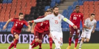 España se complica la vida frente a Suiza en sus aspiraciones en la Liga de Naciones