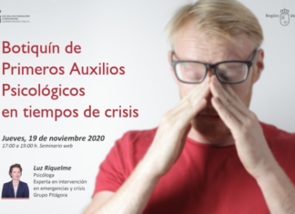 Un seminario enseña a ofrecer primeros auxilios psicológicos a los más afectados en Murcia por la pandemia