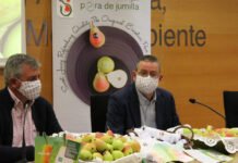 La Comunidad de Murcia presenta la campaña de promoción de Pera D.O. de Jumilla para incentivar su consumo