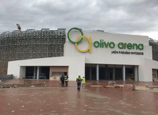 El «Olivo Arena» de Jaén se convertirá en breve en la obra deportiva pública de mayor envergadura de Andalucía