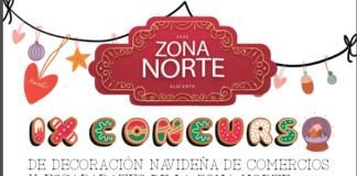 Alicante promueve las compras en la Zona Norte con un Concurso de Escaparatismo Navideño