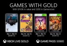 Anunciados los Games with Gold de diciembre