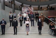 Su Majestad la Reina Doña Letizia preside el acto de clausura de la XII Convocatoria de Proyectos Sociales de Banco Santander
