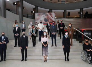 Su Majestad la Reina Doña Letizia preside el acto de clausura de la XII Convocatoria de Proyectos Sociales de Banco Santander