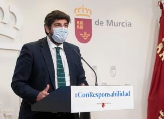 López Miras anuncia que la Comunidad realizará test de antígenos a todos los familiares que vuelvan a la Región de Murcia por Navidad