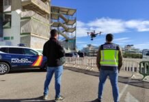 La Policía Nacional despliega a sus agentes especializados en seguridad y protección aérea