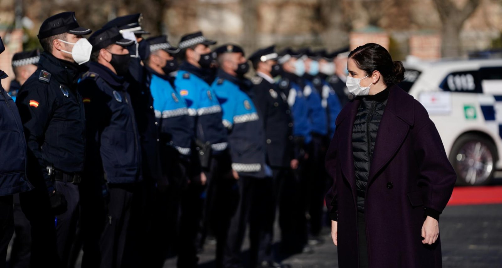 Díaz Ayuso reconoce la labor de las policías locales: “Sin seguridad no hay libertad”