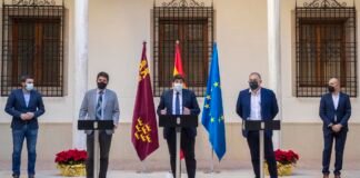 López Miras defiende en Murcia «la unión de todos los que creemos en España» para alcanzar un acuerdo nacional de agua «que garantice las necesidades de todas las cuencas»