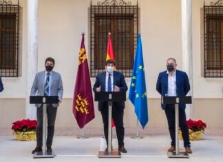 López Miras defiende en Murcia «la unión de todos los que creemos en España» para alcanzar un acuerdo nacional de agua «que garantice las necesidades de todas las cuencas»