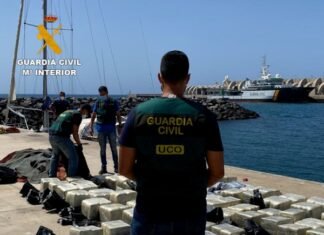 La Guardia Civil participa en la mayor operación internacional contra el narcotráfico
