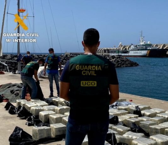 La Guardia Civil participa en la mayor operación internacional contra el narcotráfico