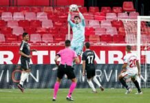 El Real Madrid gana en Sevilla y se encarama en puestos altos de la clasificación de la Liga