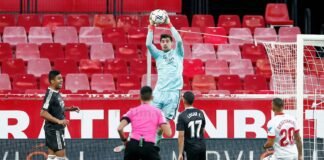 El Real Madrid gana en Sevilla y se encarama en puestos altos de la clasificación de la Liga