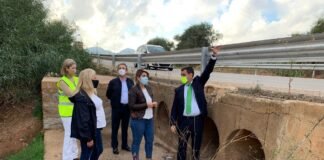 Fomento adjudica en Murcia obras por valor de más de 3.000.000 de euros para reparar seis carreteras dañadas por la gota fría de 2019