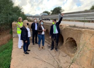Fomento adjudica en Murcia obras por valor de más de 3.000.000 de euros para reparar seis carreteras dañadas por la gota fría de 2019