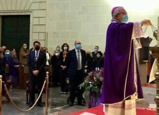 El alcalde de Alicante llama a extremar las medidas anti COVID-19 durante la Misa de San Nicolás