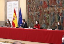 Los Reyes de España y las Infantas Leonor y Sofía presiden el acto de patronos de la Fundación Princesa de Girona