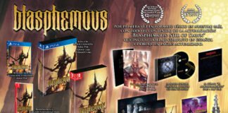 Se muestran las ediciones de Blasphemous que Selecta Play lanza en España