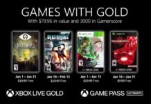 Anunciados los Games With Gold de enero de 2021