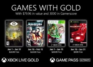 Anunciados los Games With Gold de enero de 2021