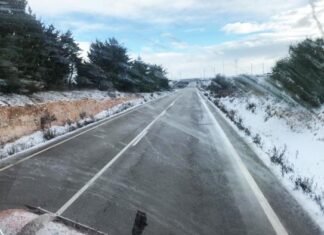 Dos terceras partes de la Red de Carreteras de Castilla-La Mancha se ven afectadas por el temporal ‘Filomena’