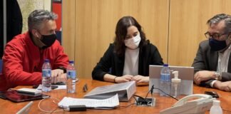 Díaz Ayuso crea en Madrid un grupo de trabajo que garantice suministros alimenticios, hospitalarios y energéticos tras el paso de Filomena