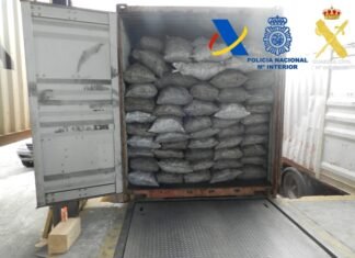 Guardia Civil y Policía Nacional desarticulan una organización criminal dedicada al tráfico internacional de cocaína a gran escala