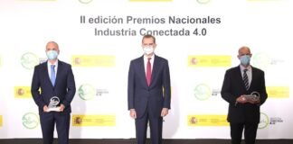 El Rey de España preside la entrega de la segunda edición de los Premios Nacionales Industria Conectada 4.0