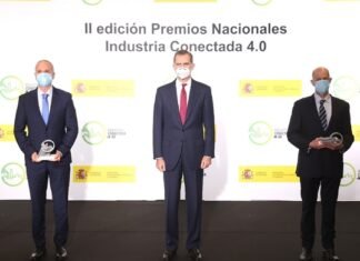 El Rey de España preside la entrega de la segunda edición de los Premios Nacionales Industria Conectada 4.0