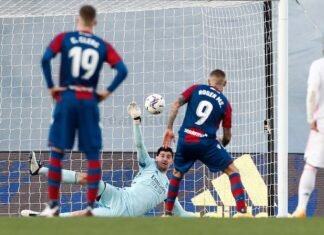 Un Real Madrid desconocido cae en casa 1-2 ante el Levante