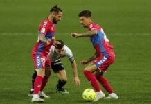 El Elche cae en Mestalla y afición y peñas piden medidas para evitar el descenso a Segunda