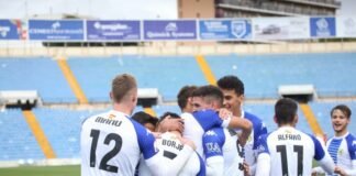 El Hércules de Alicante vence y convence en el inicio del 2021 ganando a La Nucía 3-1 en el Rico Pérez