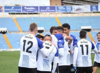 El Hércules de Alicante vence y convence en el inicio del 2021 ganando a La Nucía 3-1 en el Rico Pérez